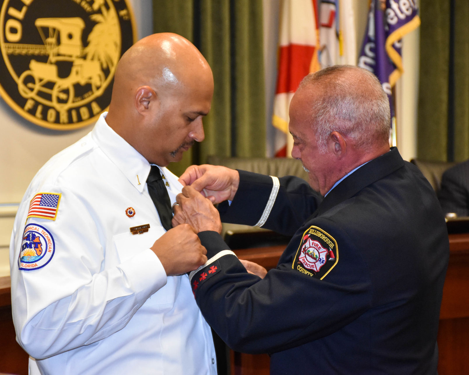 Oldsmar swears in new fire chief
